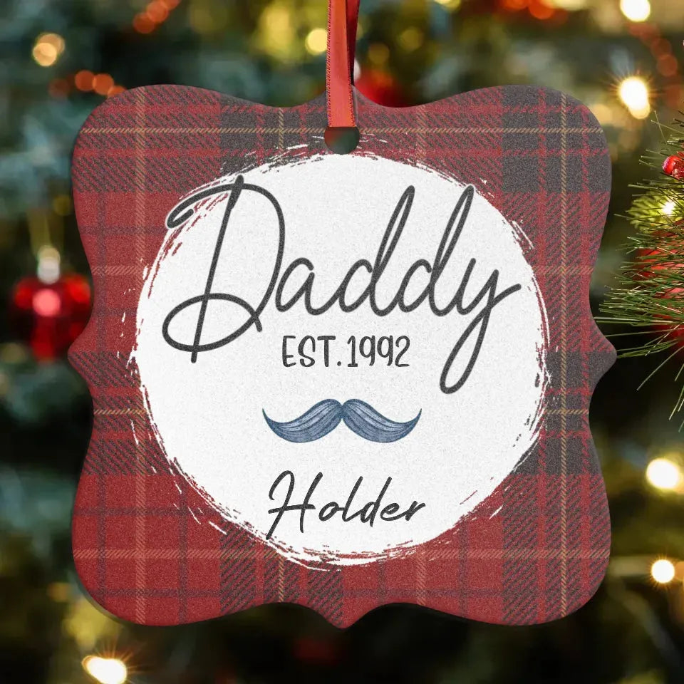 Strength, And Endless Support. You Mean Everything To Me - Custom Name - Personalized Gift For Dad - Ornament