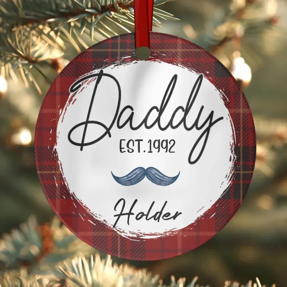 Strength, And Endless Support. You Mean Everything To Me - Custom Name - Personalized Gift For Dad - Ornament