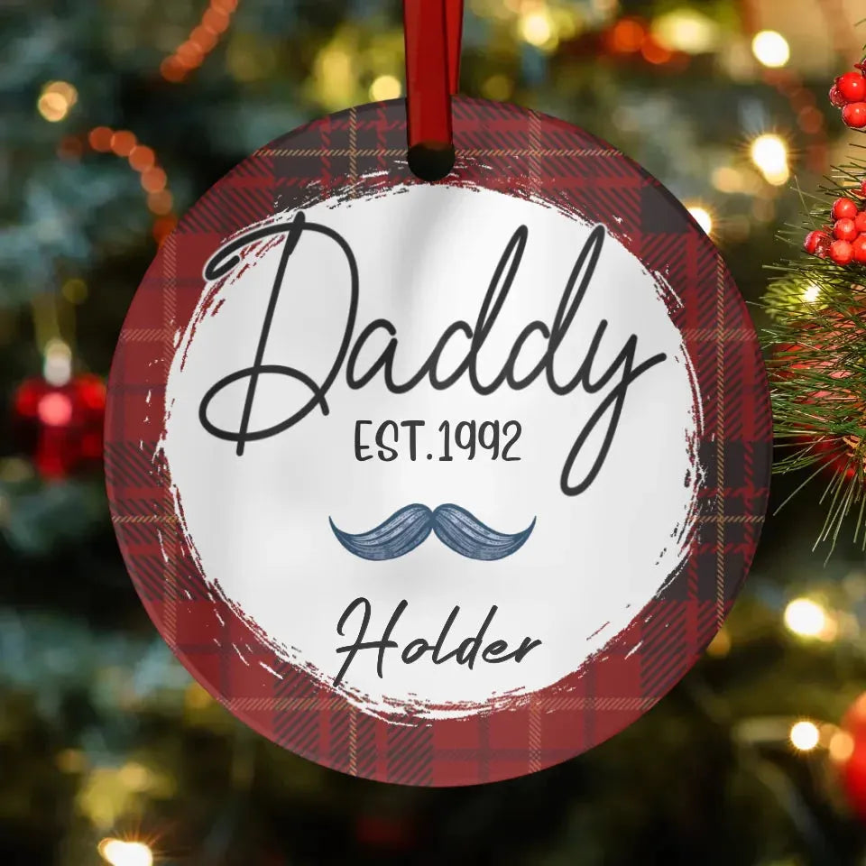 Strength, And Endless Support. You Mean Everything To Me - Custom Name - Personalized Gift For Dad - Ornament