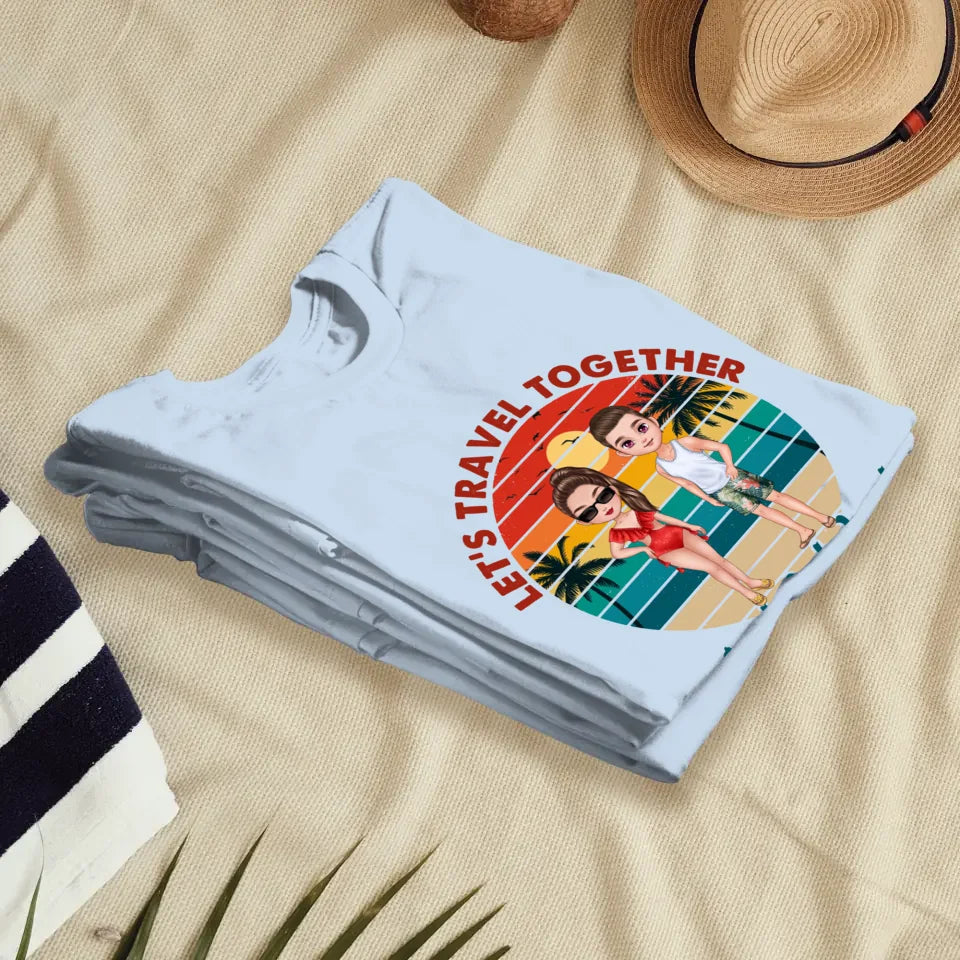 You Are My Home & My Adventure - Personalized Gifts For Couples - Unisex T-shirt