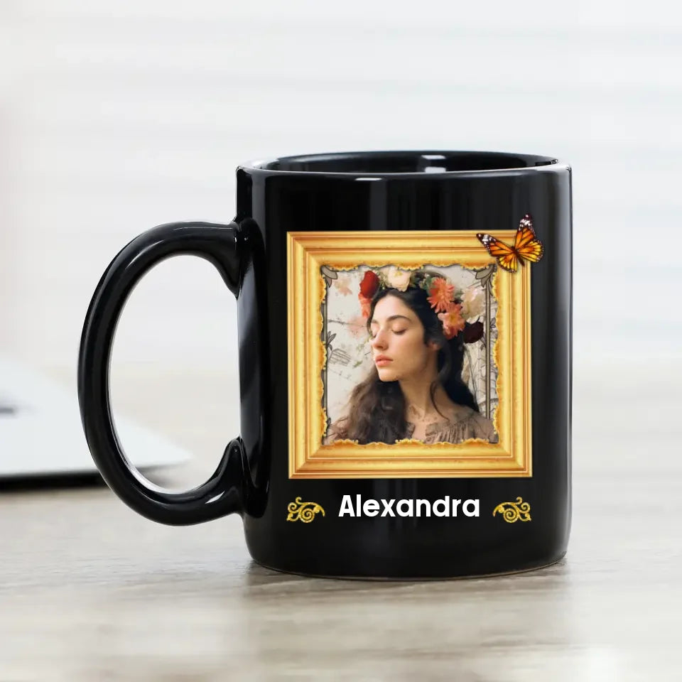 Queen Is Like A Diamond Resilient  - Custom Photo - Personalized Gifts For Her - Mug