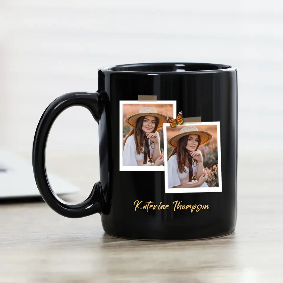 Girls Are Sunshine  - Custom Photo - Personalized Gifts For Her - Mug