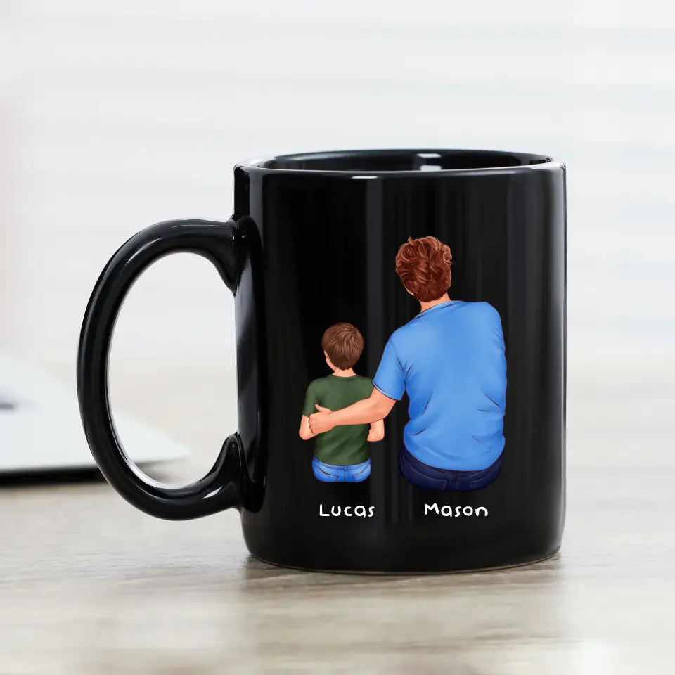 New Dad To Be - Custom Name - Personalized Gifts For Dad - Mug