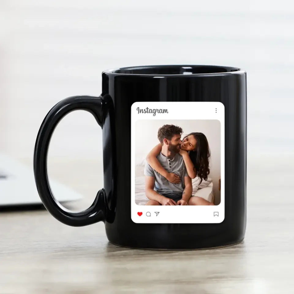 Dear Love - Custom Photo - Personalized Gifts For Couple - Mug