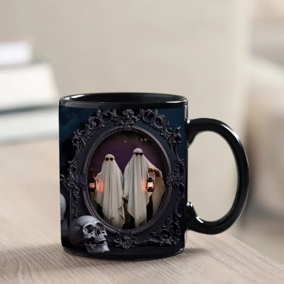 Till We Are Ghosts - Custom Photo - Personalized Gifts For Couple - Mug