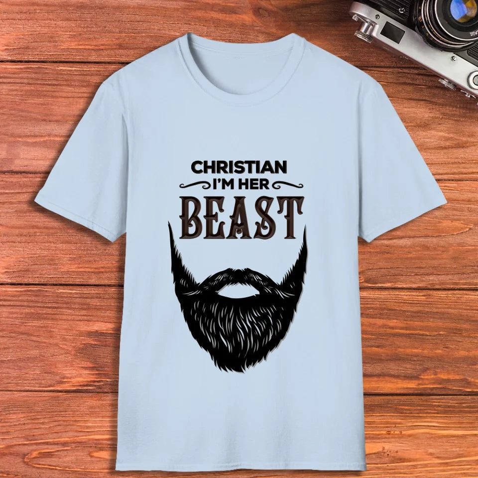 Beauty & Beast - Personalized Gifts For Couples - Unisex T-Shirt