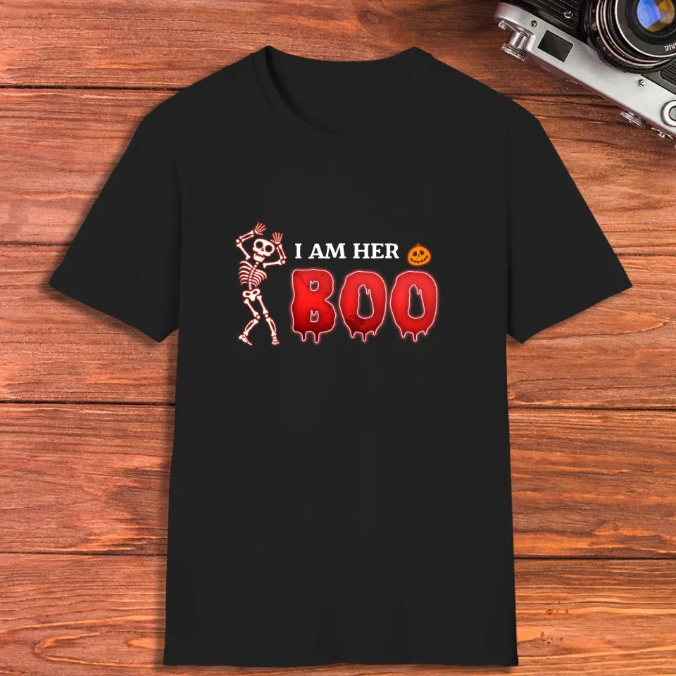 Boo & Ghoul - Custom Ghost - Personalized Gifts For Couple - T-shirt