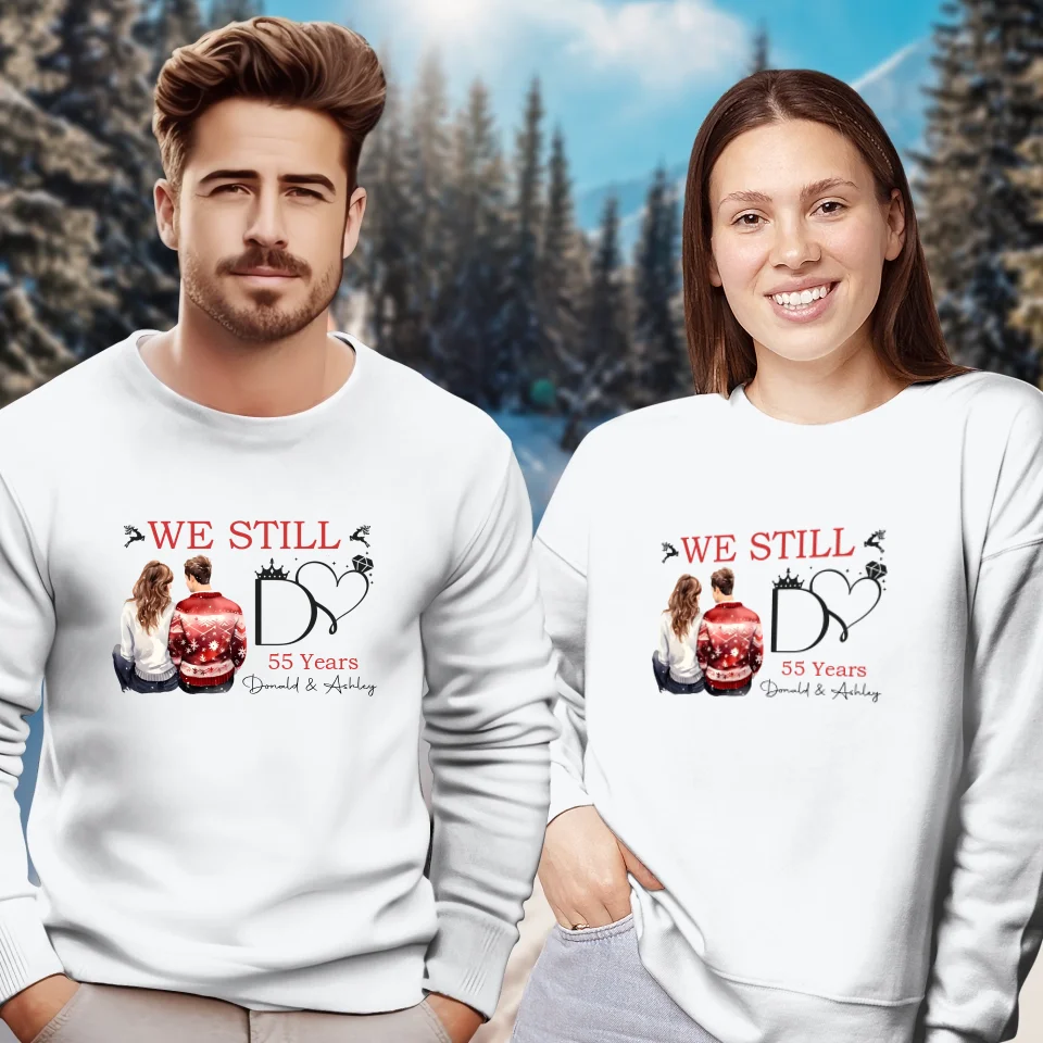 We Still Do For Eternities - Personalized Gift For Couples - Unisex Sweater