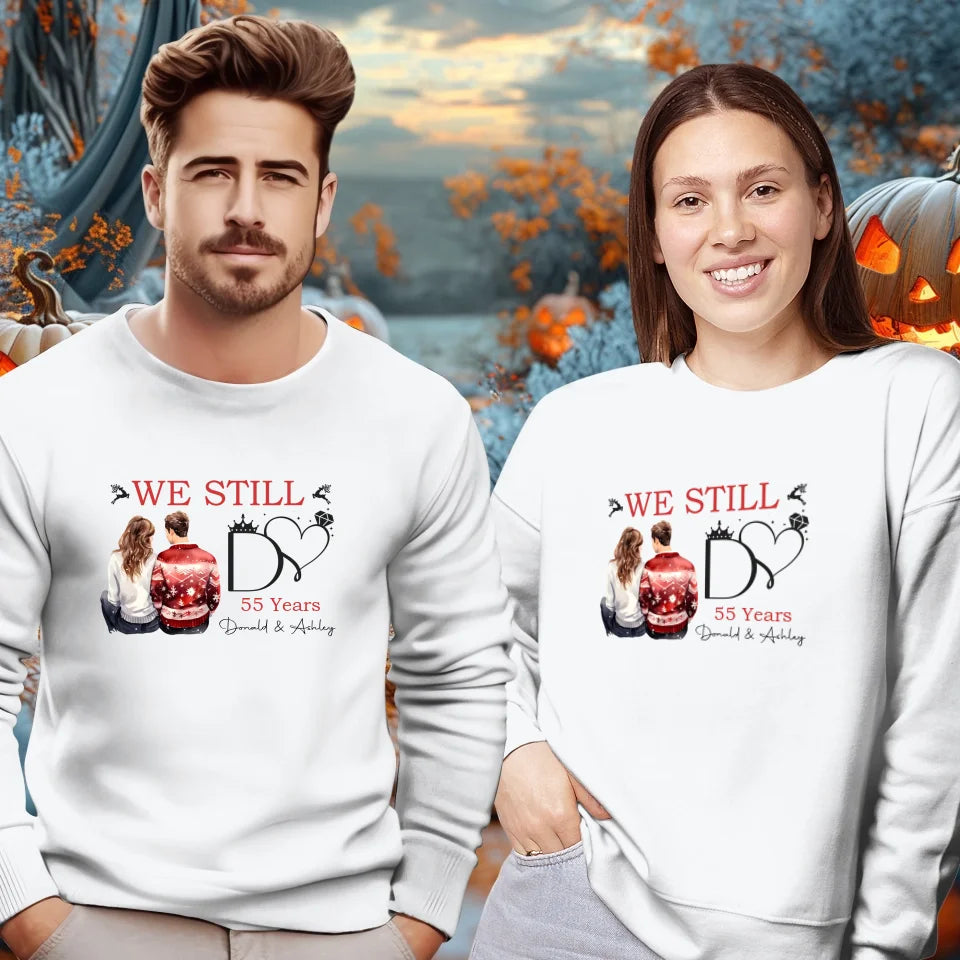 We Still Do For Eternities - Personalized Gift For Couples - Unisex Sweater