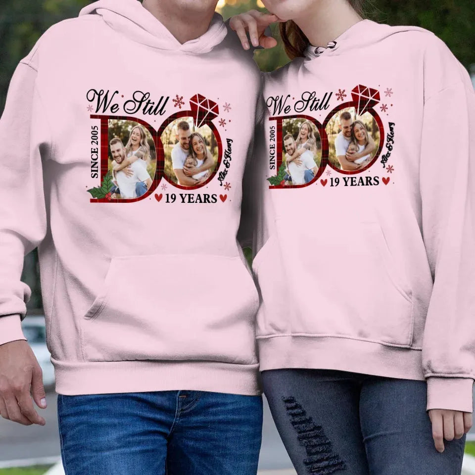 Despite All We've Faced, We Still Do Love Each Other Deeply - Personalized Gift For Couple - Unisex Hoodie