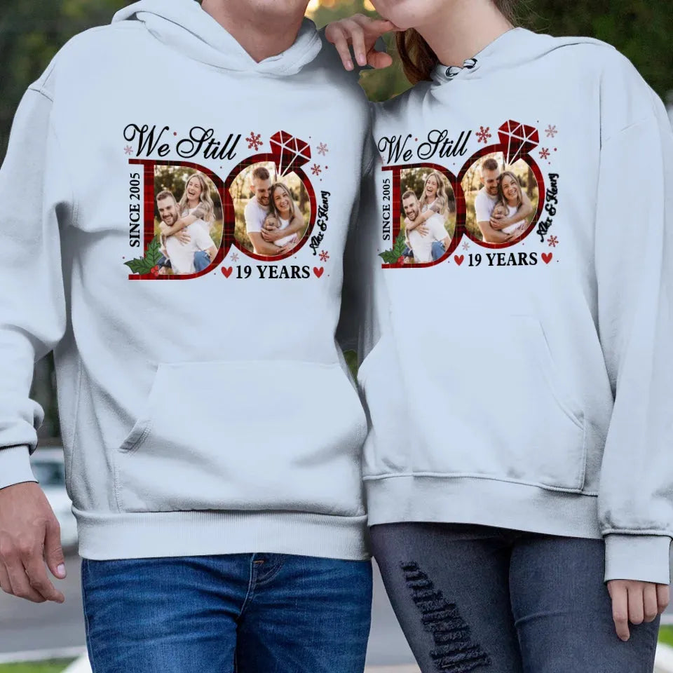 Despite All We've Faced, We Still Do Love Each Other Deeply - Personalized Gift For Couple - Unisex Hoodie