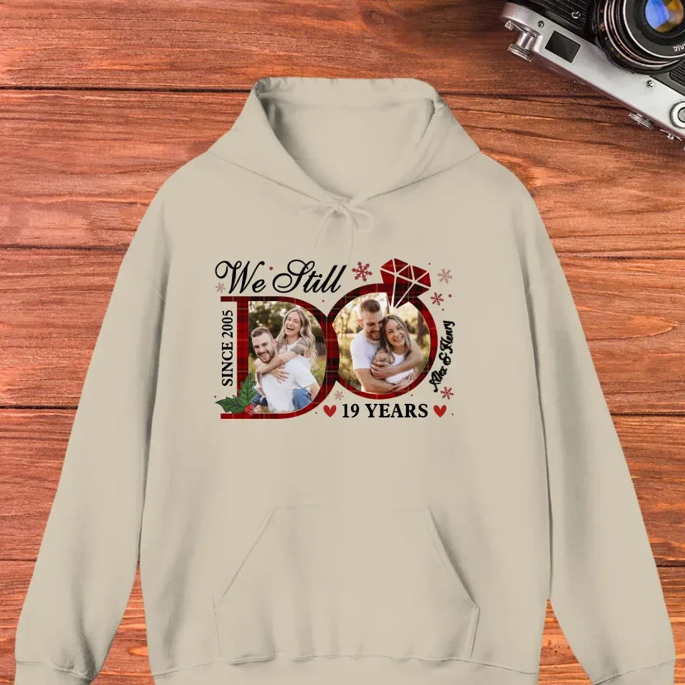 Despite All We've Faced, We Still Do Love Each Other Deeply - Personalized Gift For Couple - Unisex Hoodie