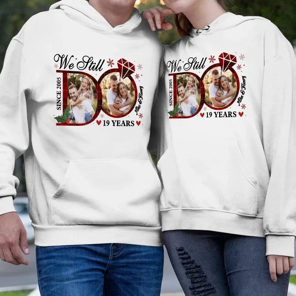 Despite All We've Faced, We Still Do Love Each Other Deeply - Personalized Gift For Couple - Unisex Hoodie