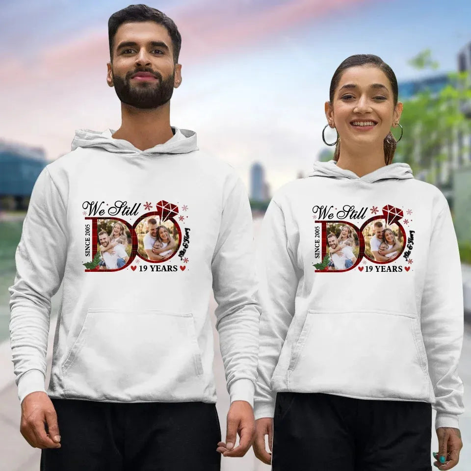 Despite All We've Faced, We Still Do Love Each Other Deeply - Personalized Gift For Couple - Unisex Hoodie