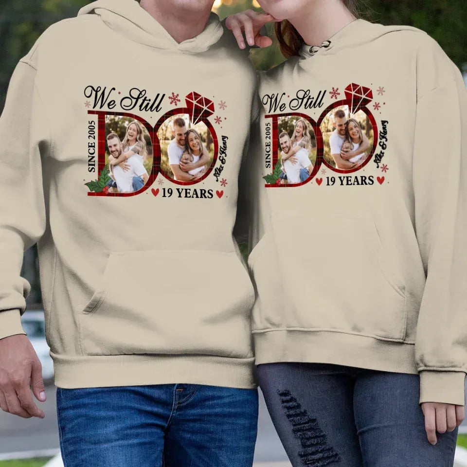 Despite All We've Faced, We Still Do Love Each Other Deeply - Personalized Gift For Couple - Unisex Hoodie