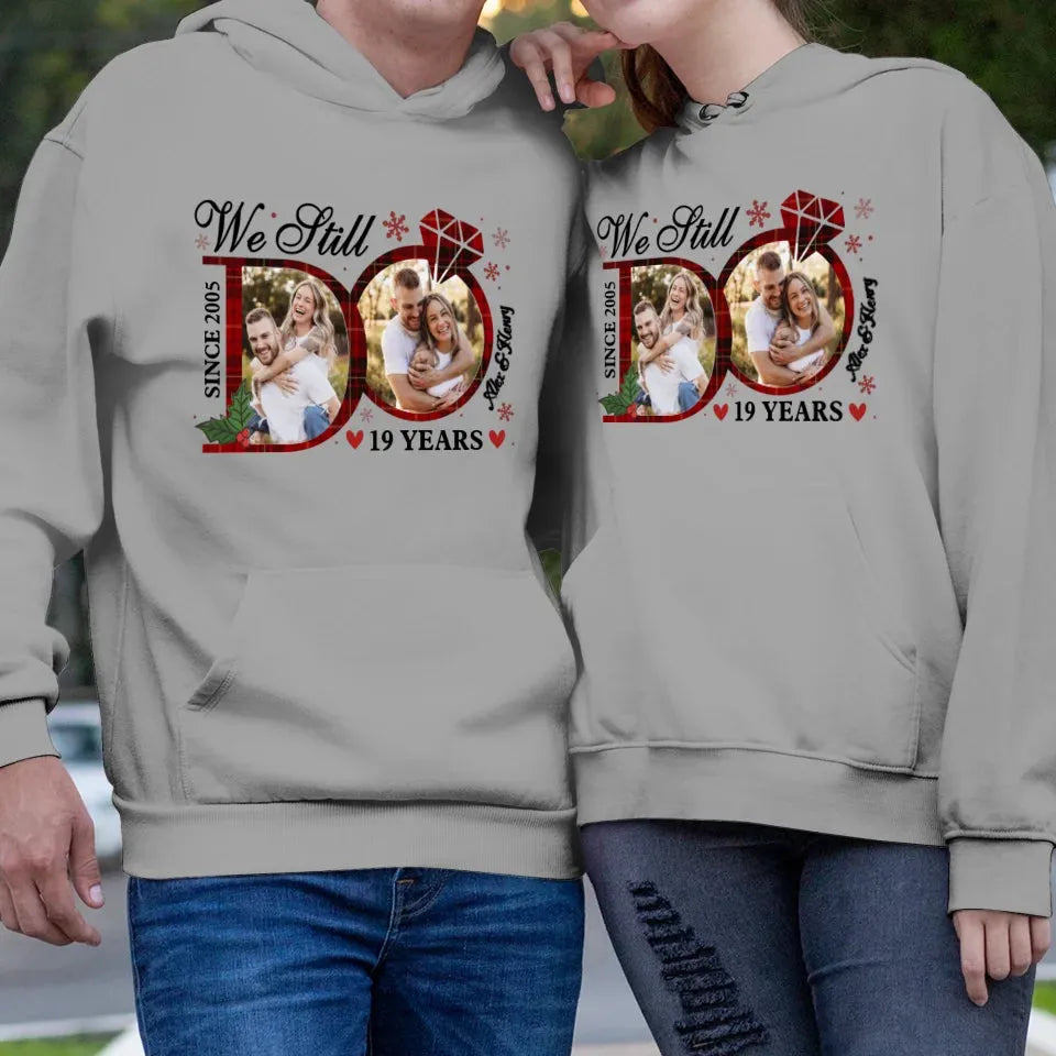 Despite All We've Faced, We Still Do Love Each Other Deeply - Personalized Gift For Couple - Unisex Hoodie