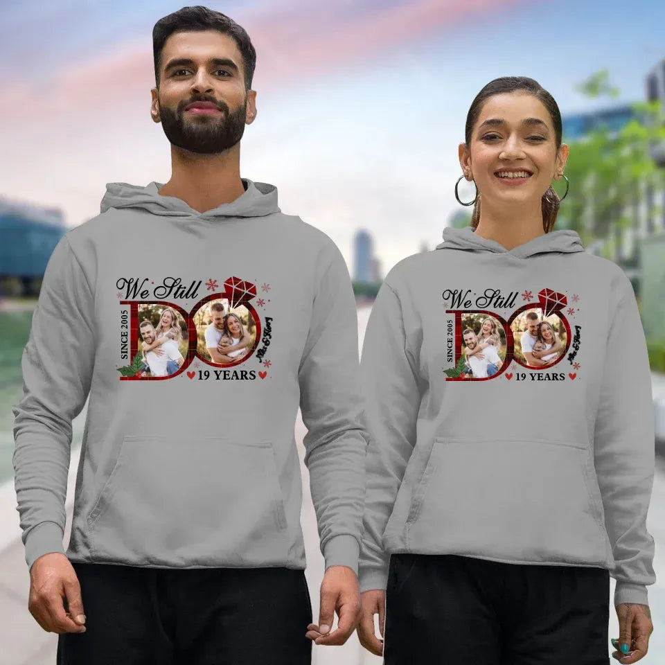 Despite All We've Faced, We Still Do Love Each Other Deeply - Personalized Gift For Couple - Unisex Hoodie