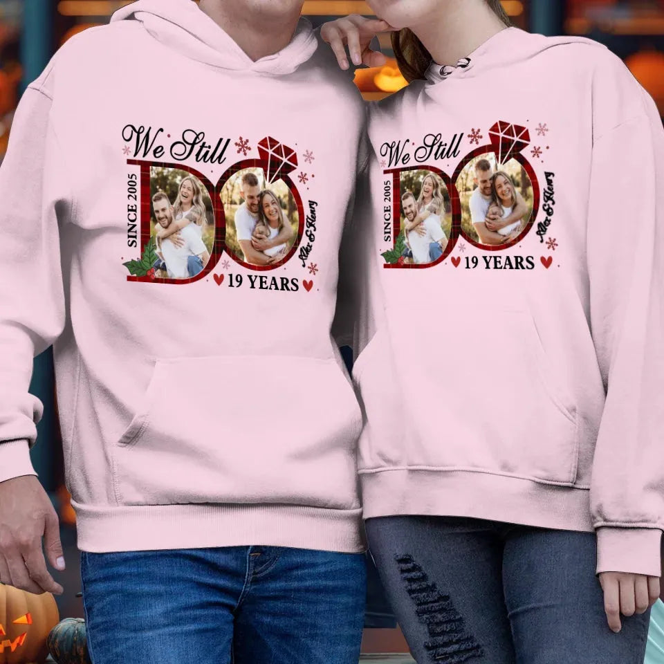 Despite All We've Faced, We Still Do Love Each Other Deeply - Personalized Gift For Couple - Unisex Hoodie