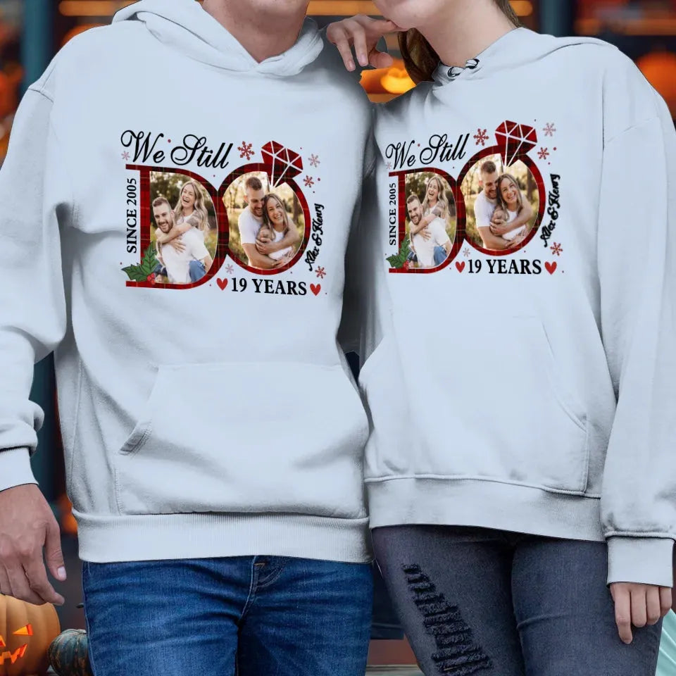 Despite All We've Faced, We Still Do Love Each Other Deeply - Personalized Gift For Couple - Unisex Hoodie