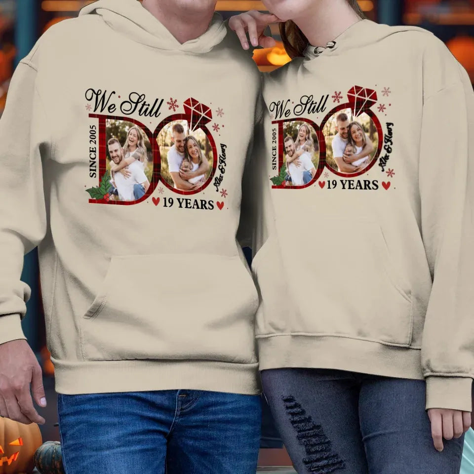 Despite All We've Faced, We Still Do Love Each Other Deeply - Personalized Gift For Couple - Unisex Hoodie