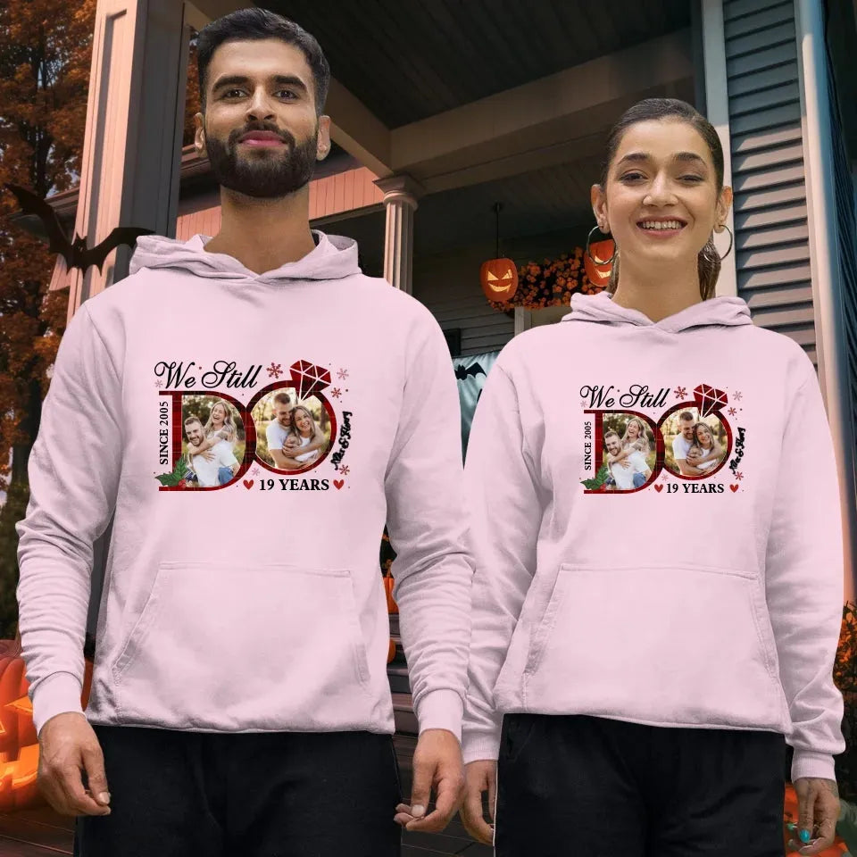 Despite All We've Faced, We Still Do Love Each Other Deeply - Personalized Gift For Couple - Unisex Hoodie