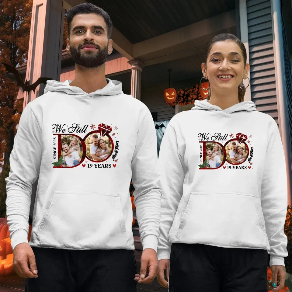 Despite All We've Faced, We Still Do Love Each Other Deeply - Personalized Gift For Couple - Unisex Hoodie