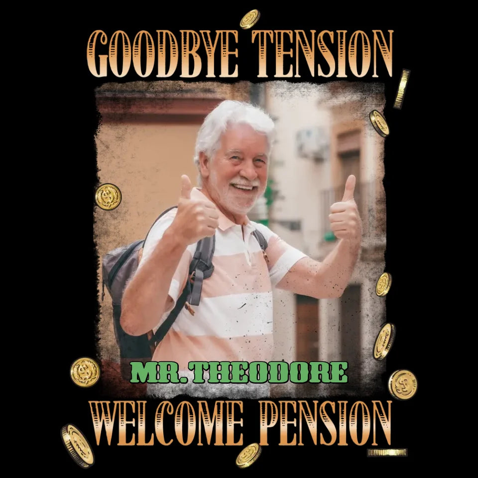 Goodbye Tension - Custom Photo - Personalized Gifts For Grandpa - Sweater