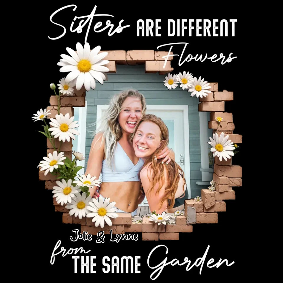 From The Same Garden - Custom Photo - Personalized Gifts For Bestie - Sweater