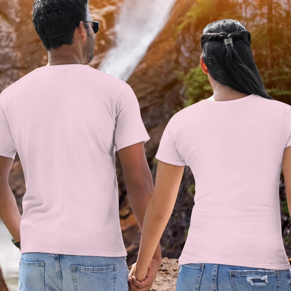 We're Better Together - Personalized Gifts For Couple - Unisex T-Shirt