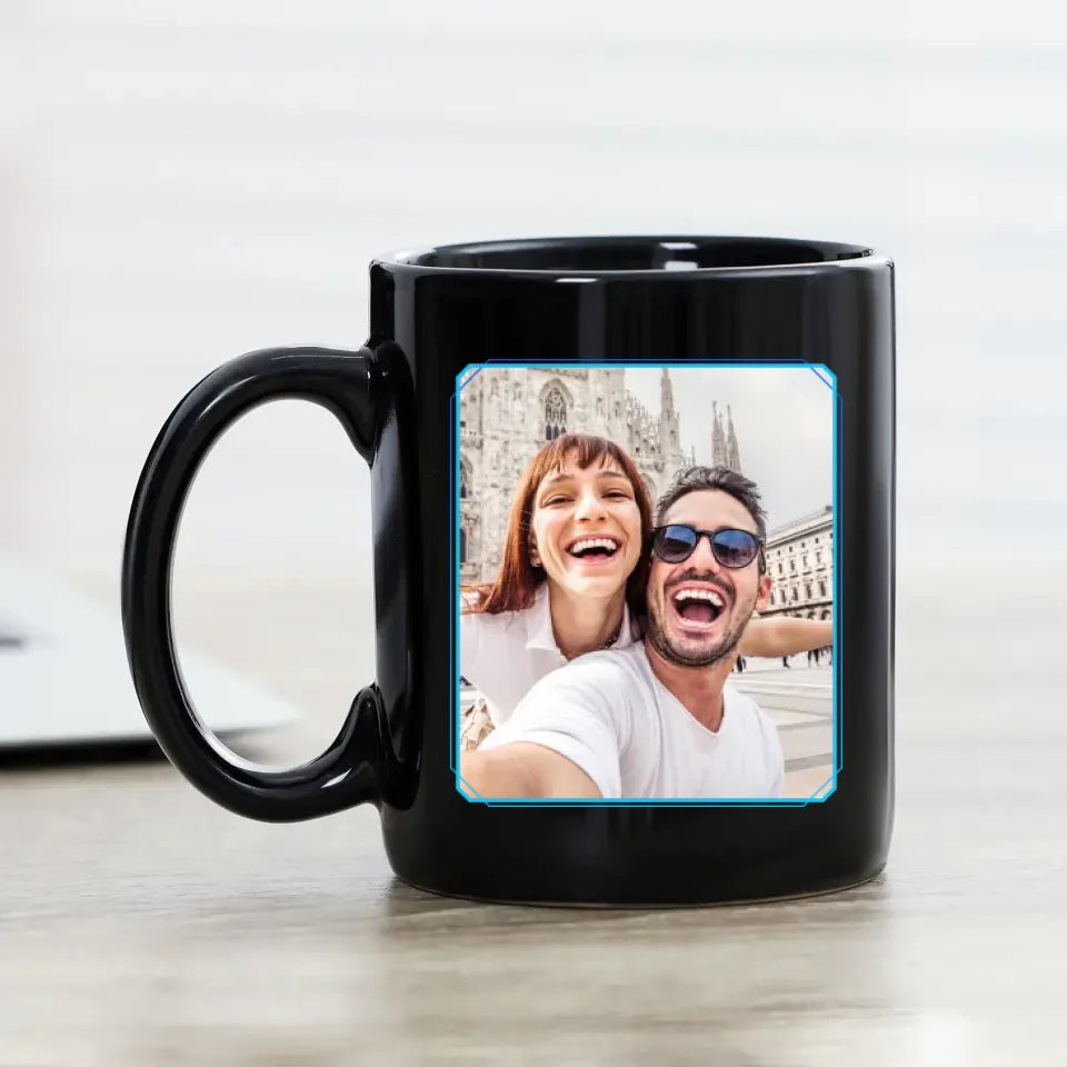 The Death Star Do Us Part - Custom Photo - Personalized Gifts For Couple - Mug