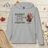 Hoodie Front - Grey Heather