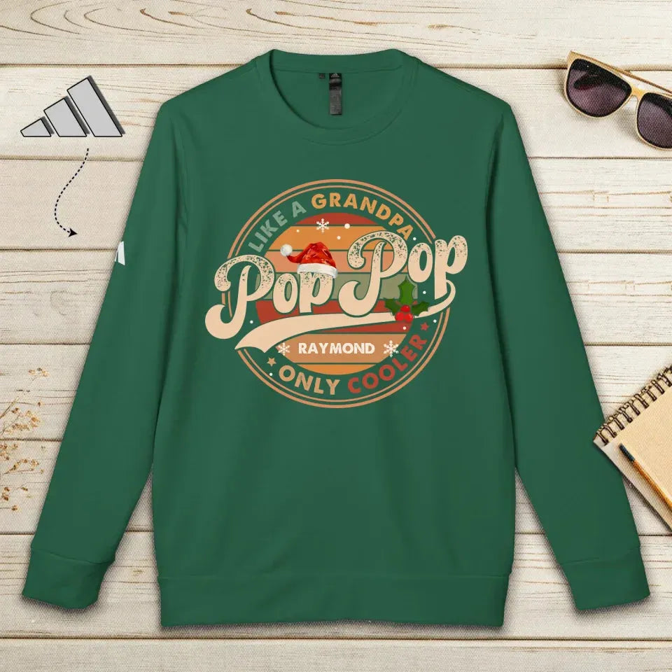 Sweater Front - Collegiate Green