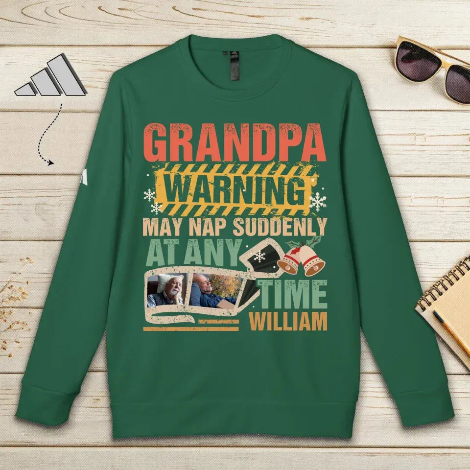 Sweater Front - Collegiate Green