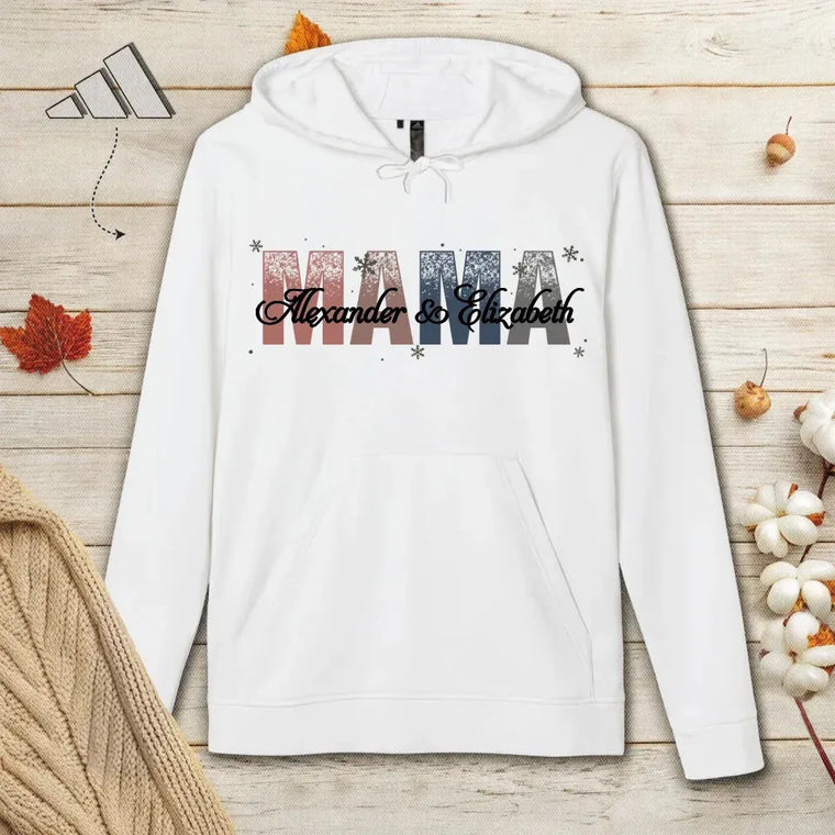 Hoodie Front - White