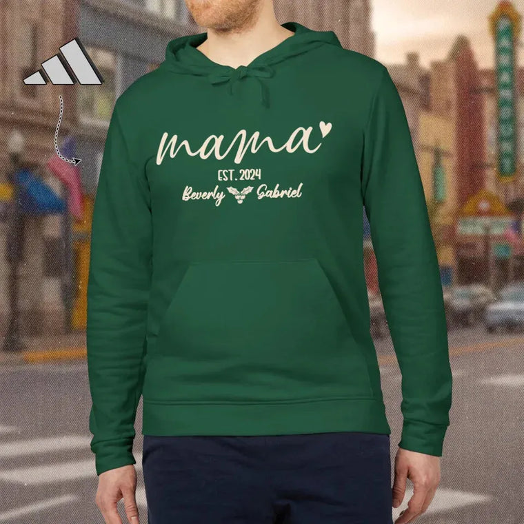 Hoodie Man - collegiate green