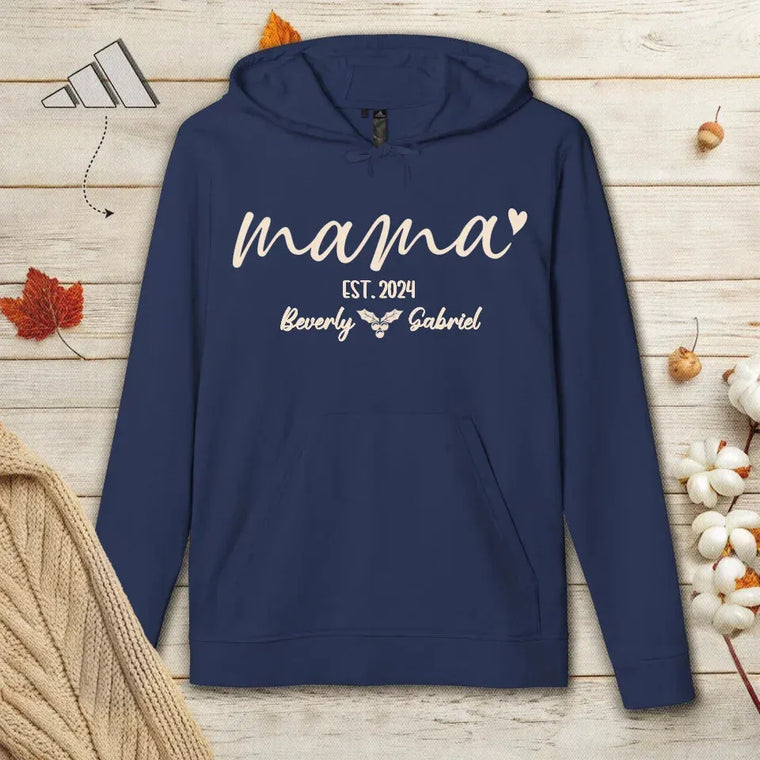 Hoodie Front - collegiate Navy