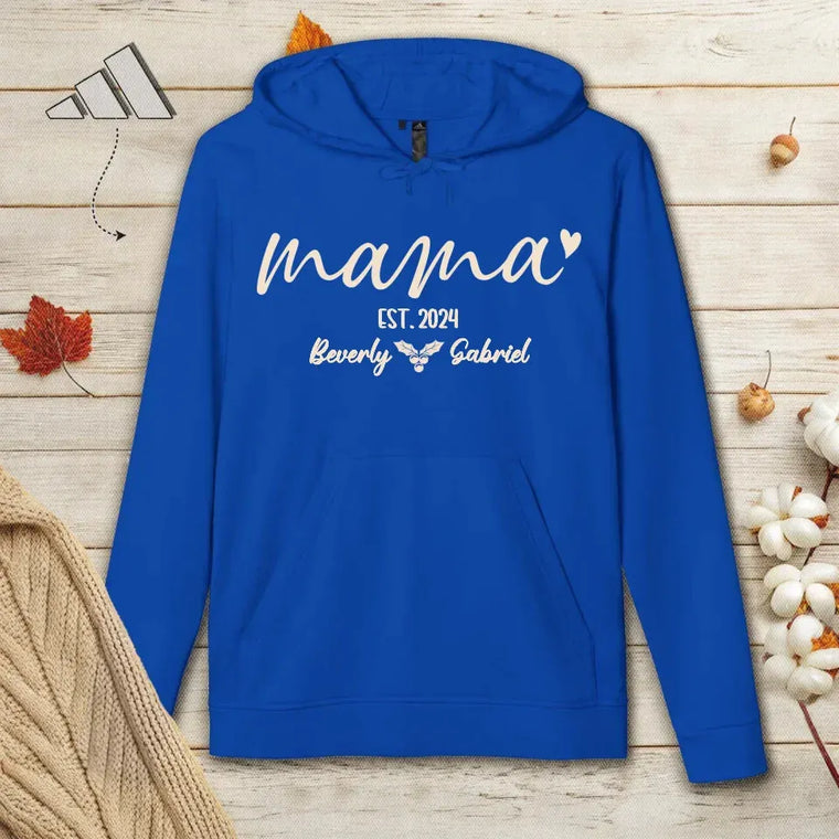 Hoodie Front - collegiate royal