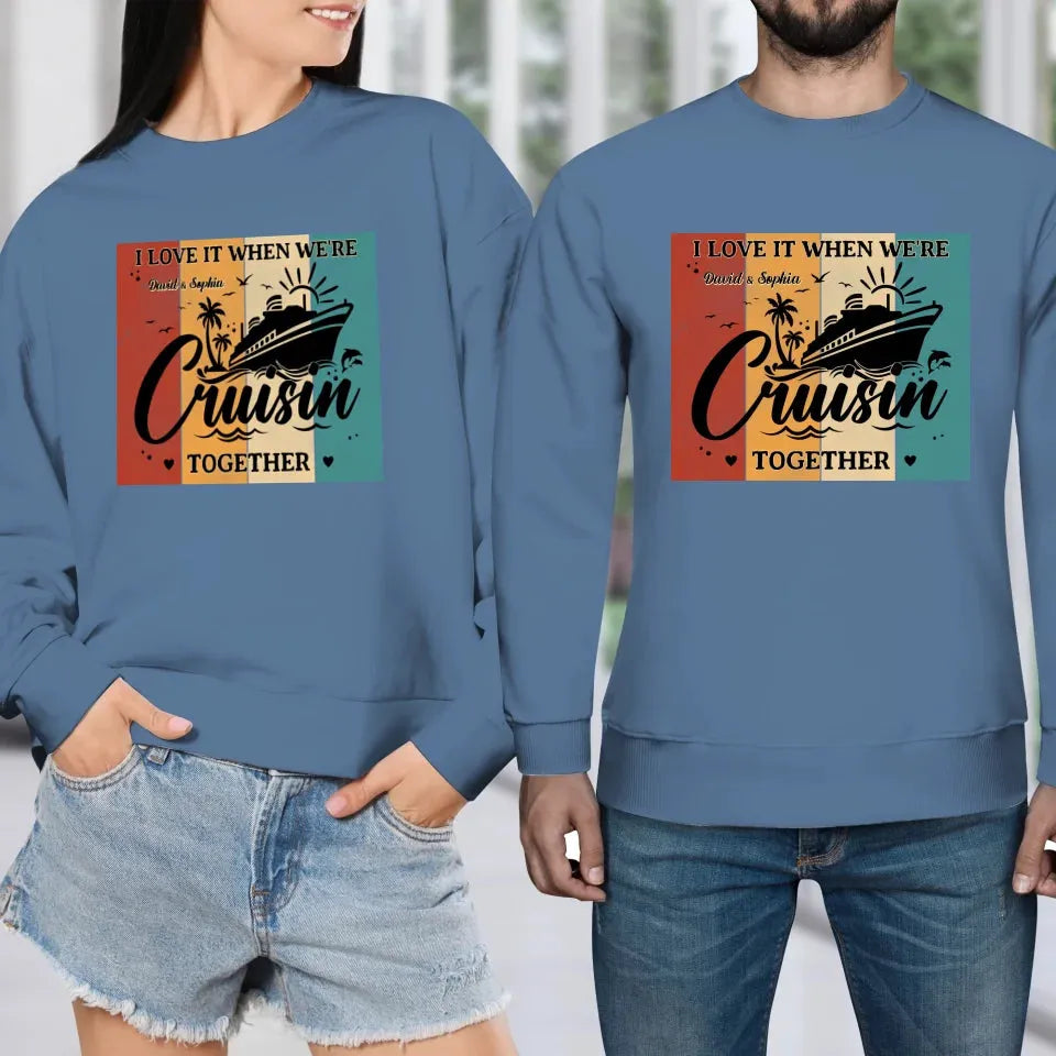 We Are Golden Together - Personalized Gifts For Couples - Unisex Sweater