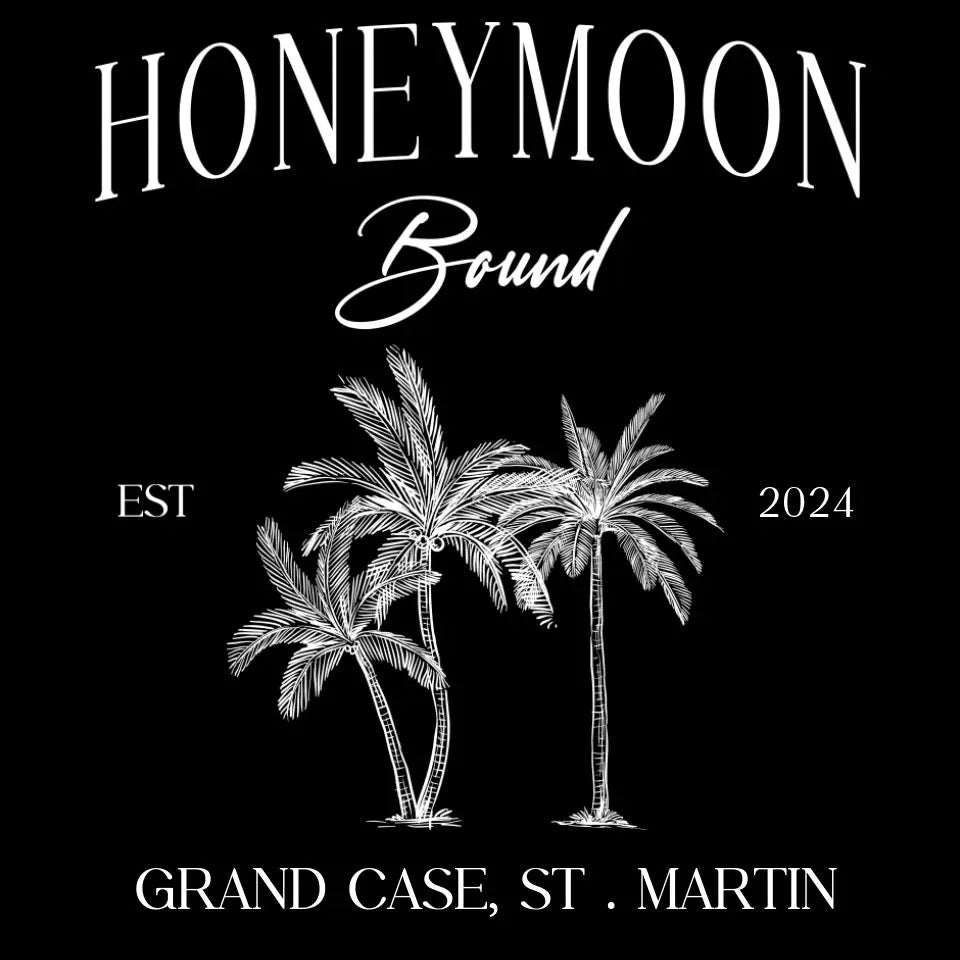 Honeymoon Bound - Personalized Gifts For Couples - Unisex Sweater