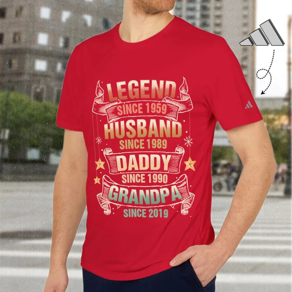 T-shirt man - power red