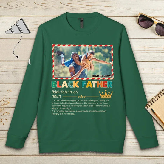 Sweater Front - Collegiate Green