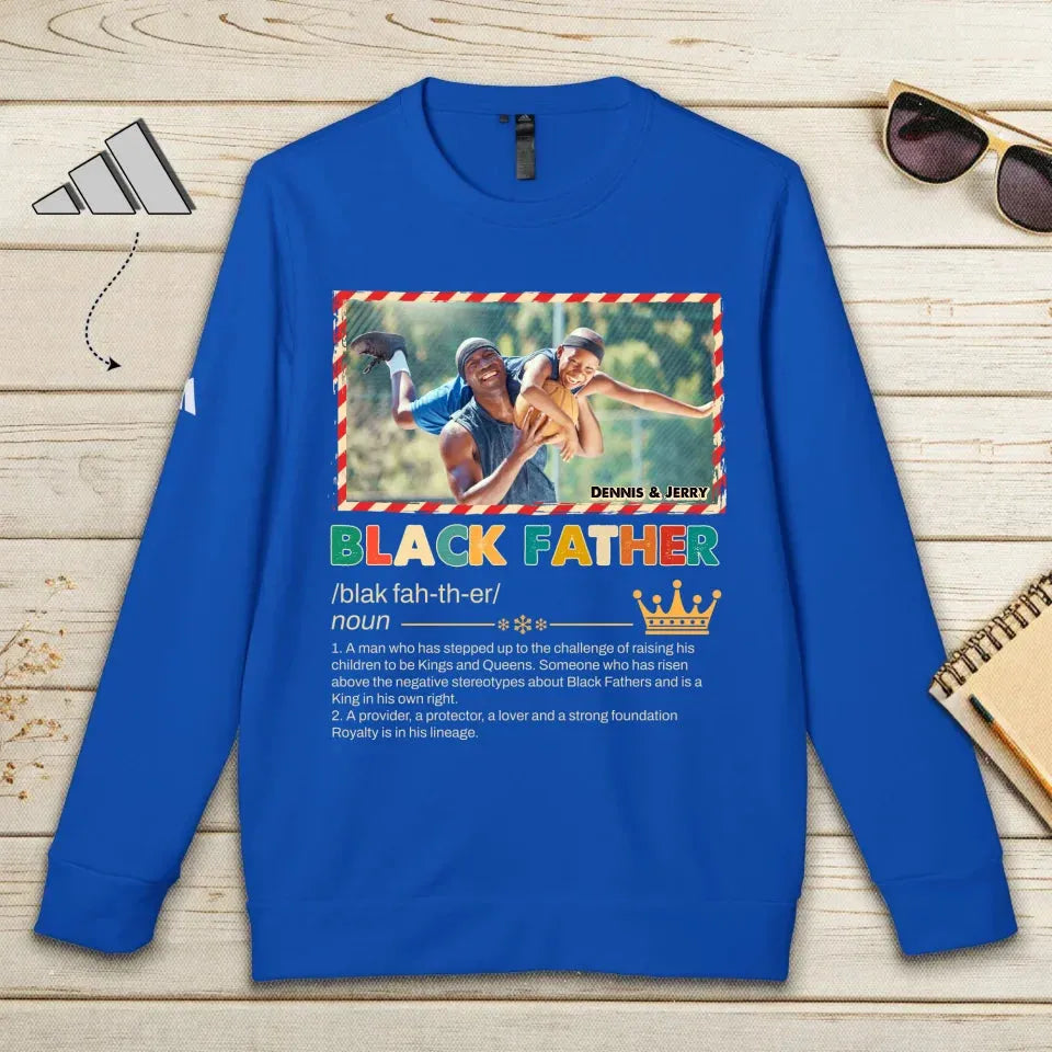 Sweater Front - Collegiate Royal