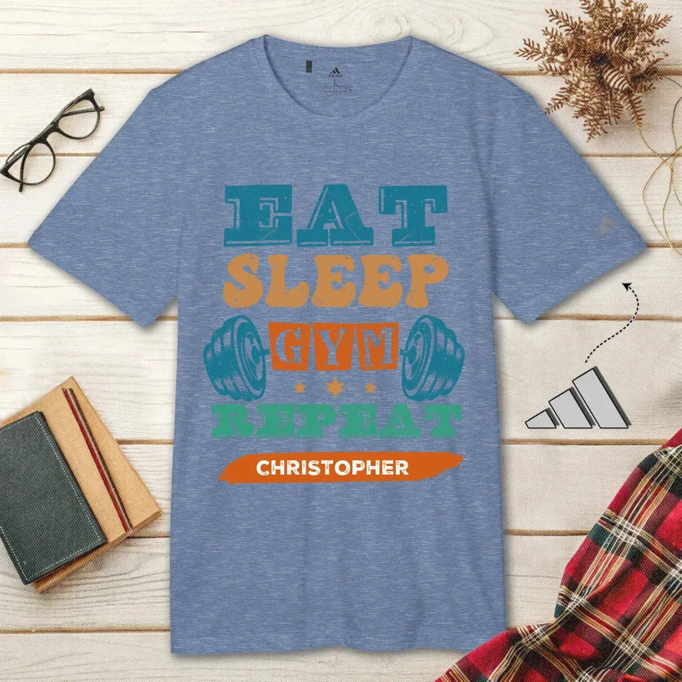 T-shirt front - navy heather