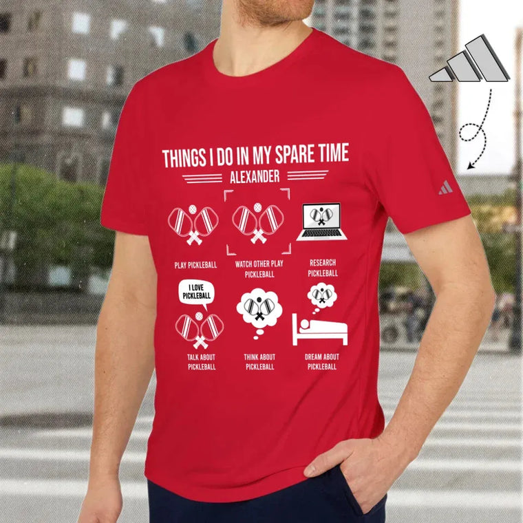 T-shirt man - power red