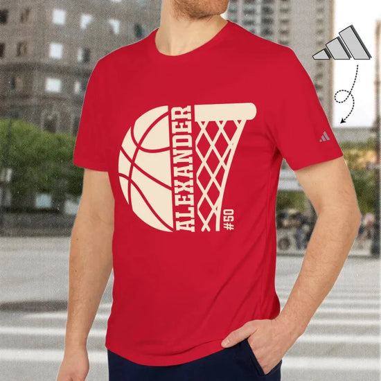 T-shirt man - power red