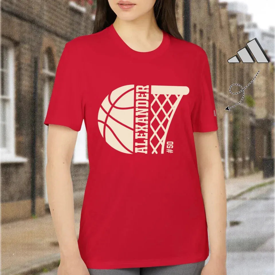 T-shirt woman - power red