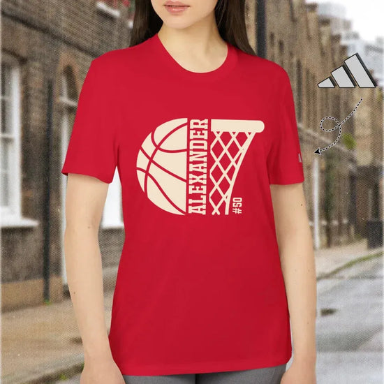 T-shirt woman - power red