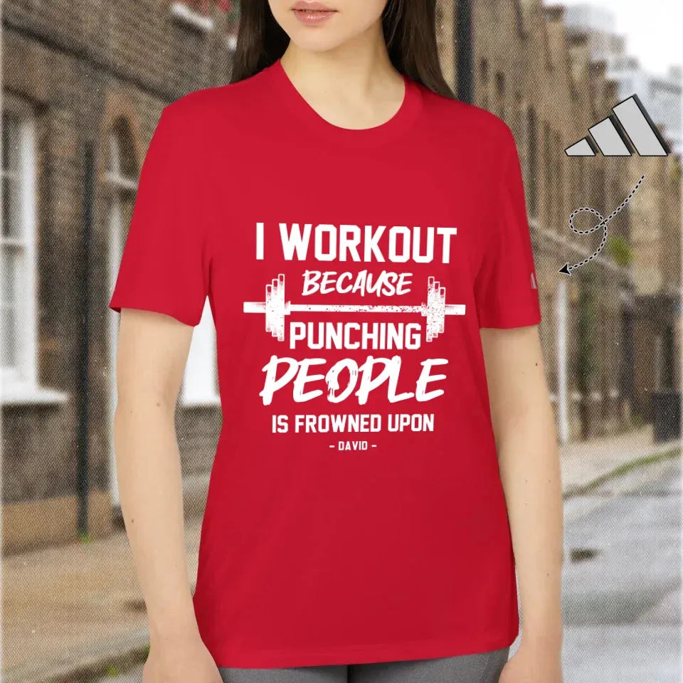 T-shirt woman - power red