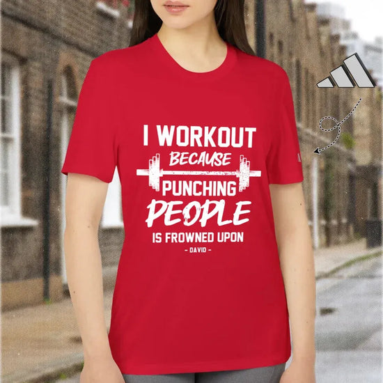 T-shirt woman - power red