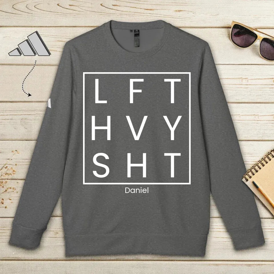 Sweater Front - Dark Grey Heather